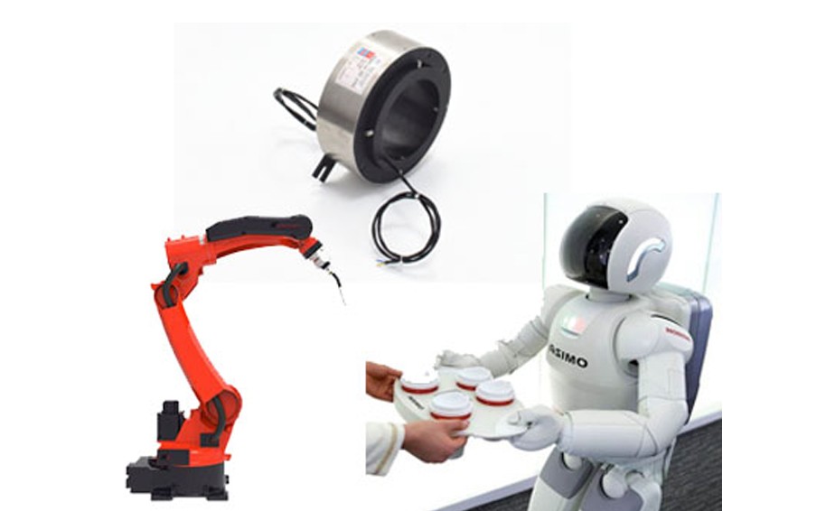 用于机器人和机器人手臂应用的滑环